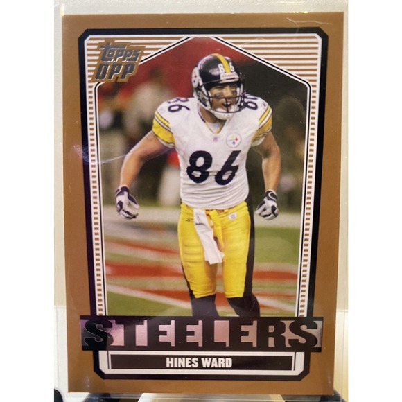 Hines Ward 2007 Topps DPP Gold‎ #23 MINT Pittsburgh Steelers NFL Football Card - Picture 1 of 2